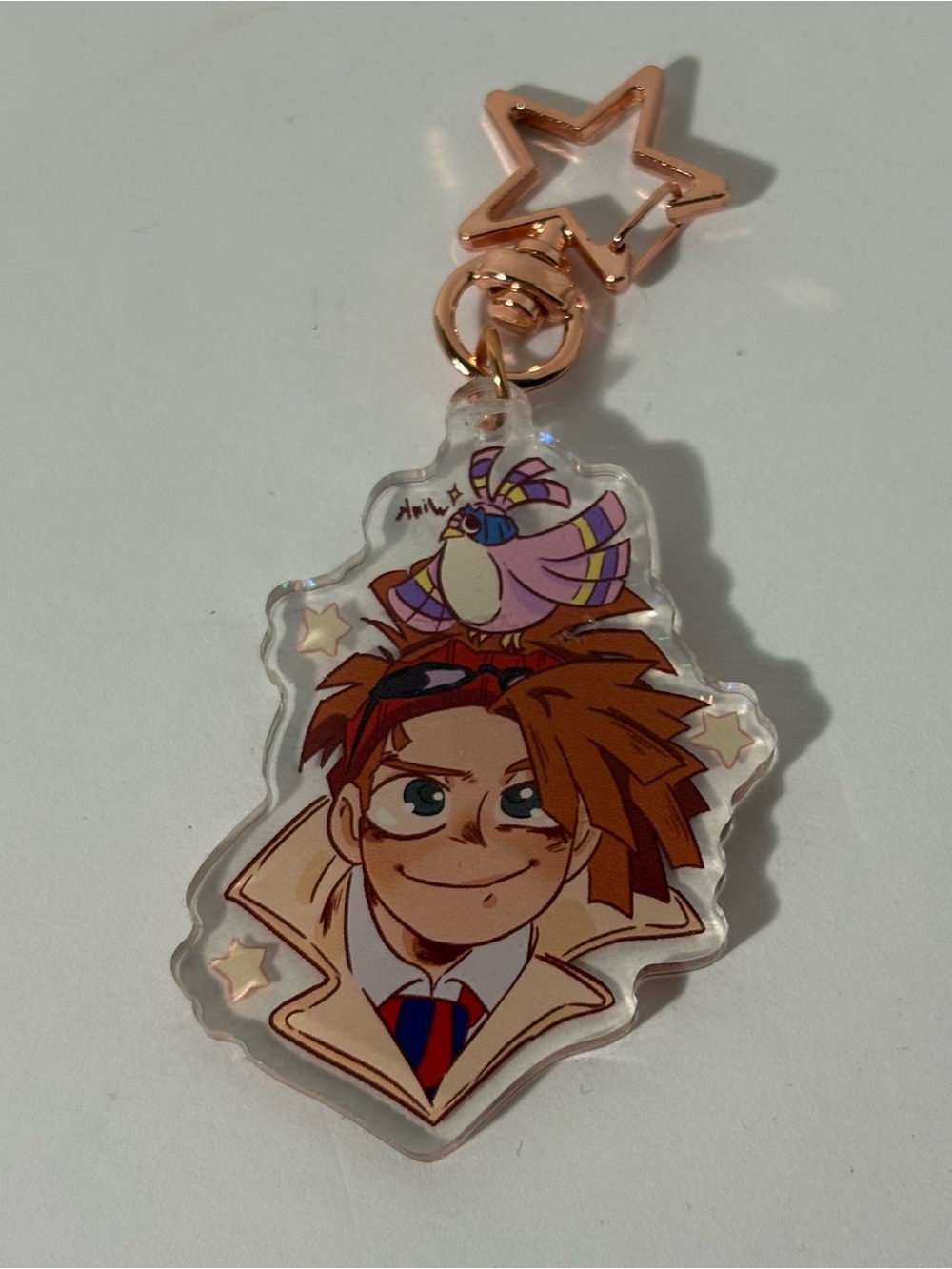 Rody Soul and Pino My Hero Academia Worlds Hero Mission Double Sided Keychain
